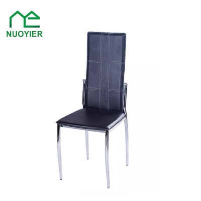 High Quality Newly  Items Metal Legs Leather Dining Room Chairs